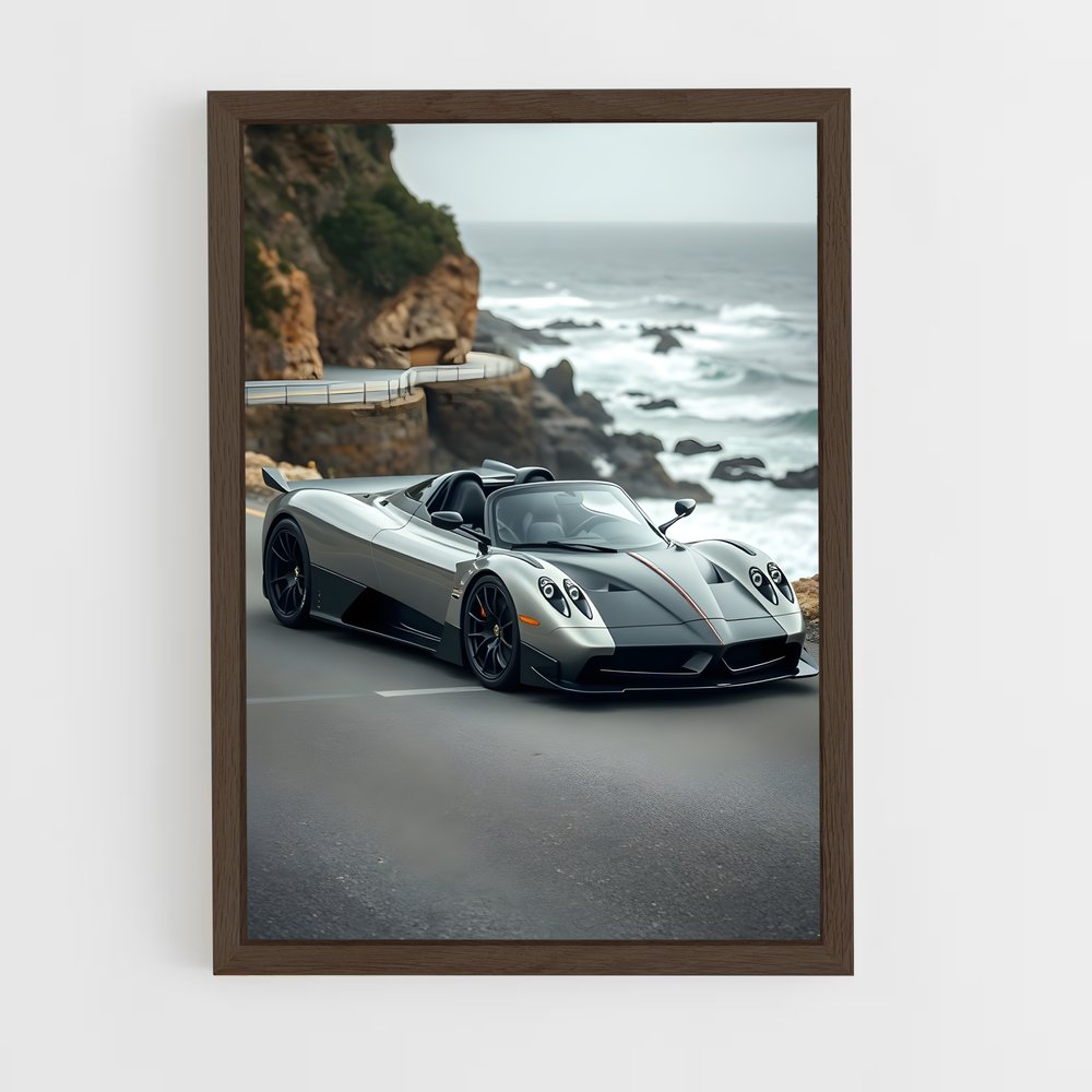 Poster Zonda Rush – affiche Pagani (vue 5)